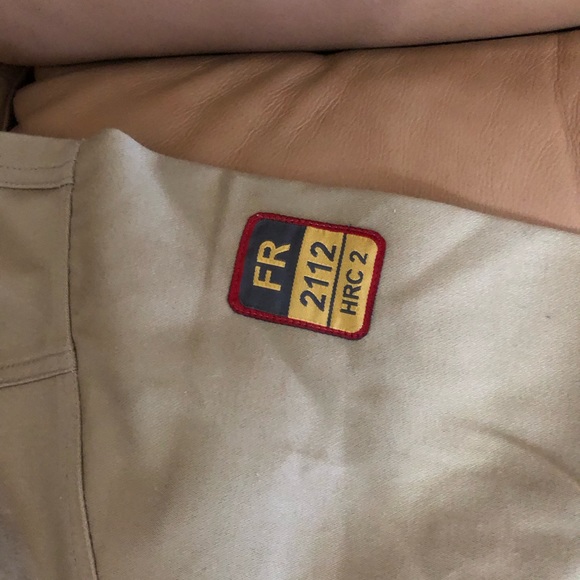 Flame Resistant Fireman Shirt. - Picture 6 of 6